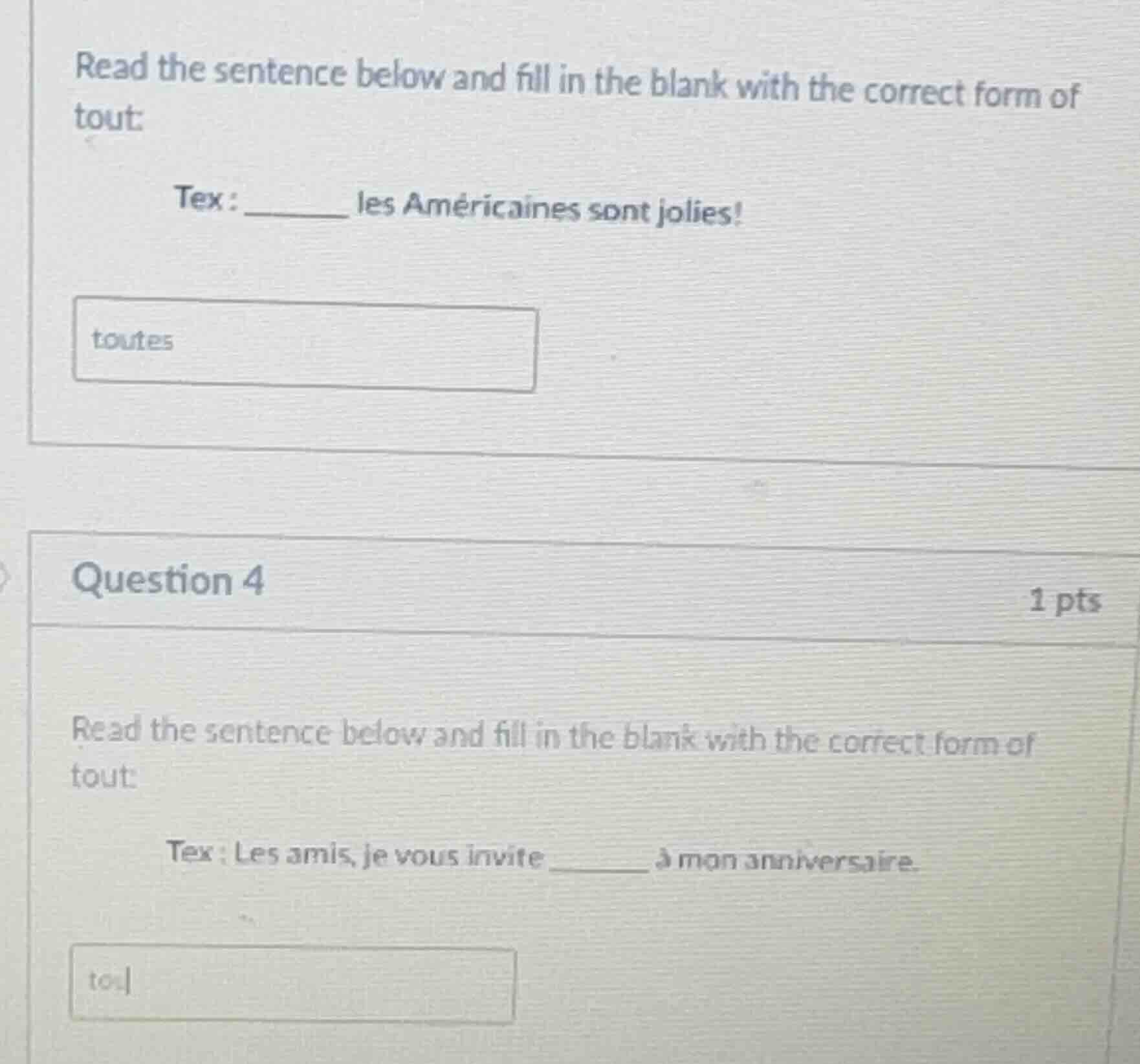 read the sentence below and fill in the blank with the correct form of …