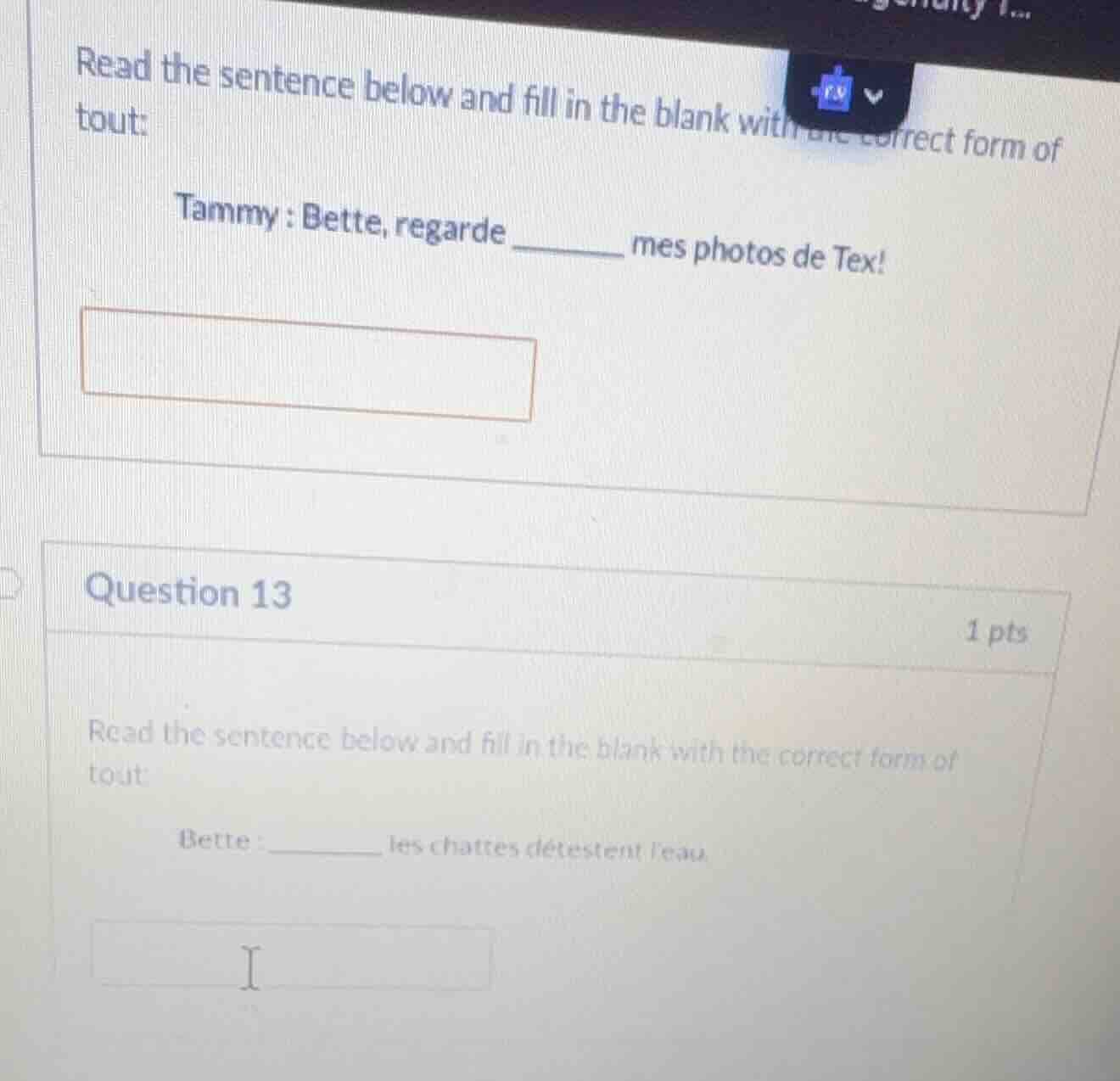 read the sentence below and fill in the blank with the correct form of …