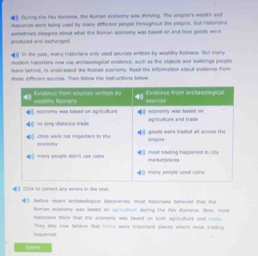 1) during the pax romana, the roman economy was thriving. the empire’s …