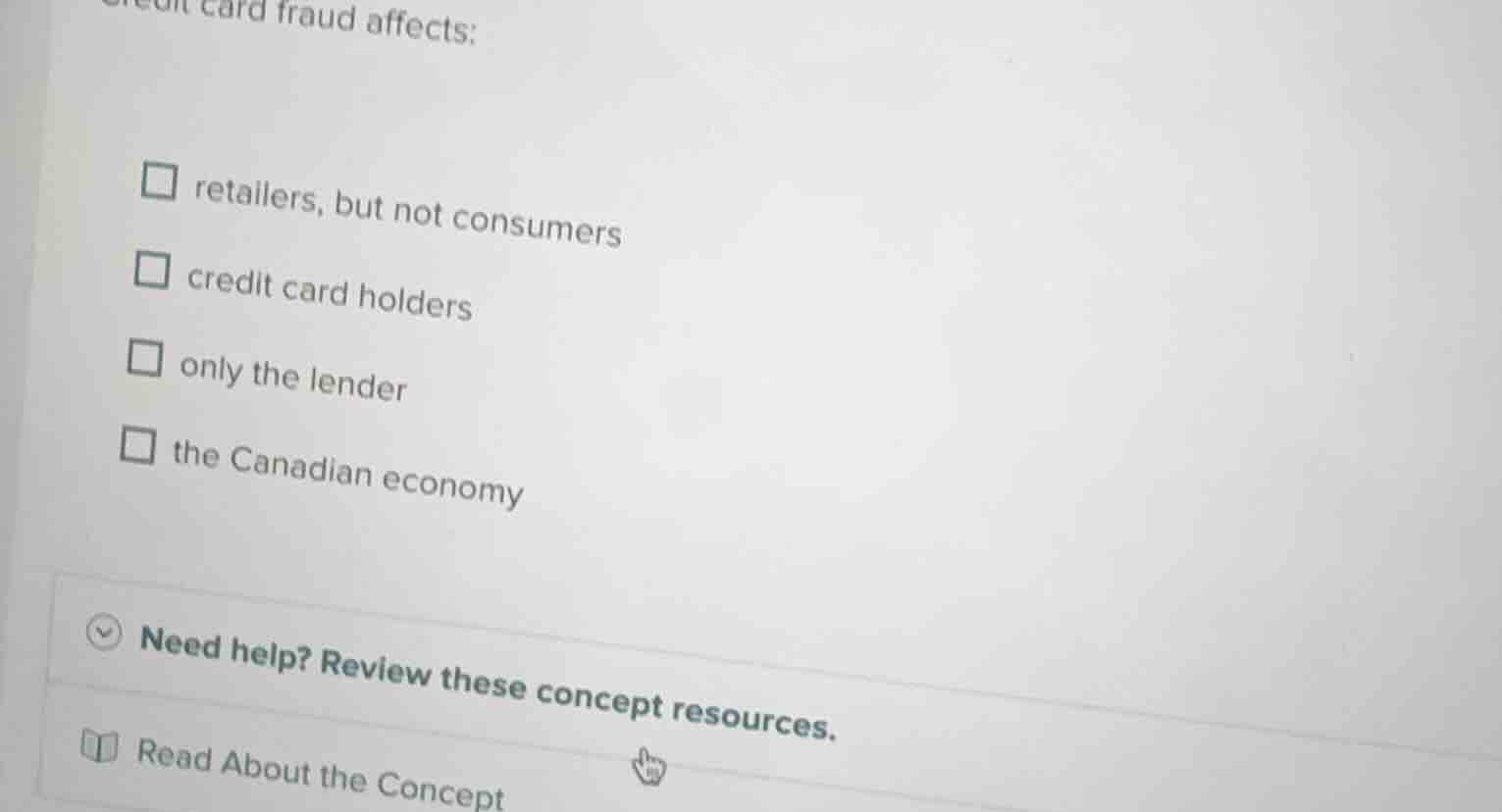 credit card fraud affects: retailers, but not consumers credit card hol…