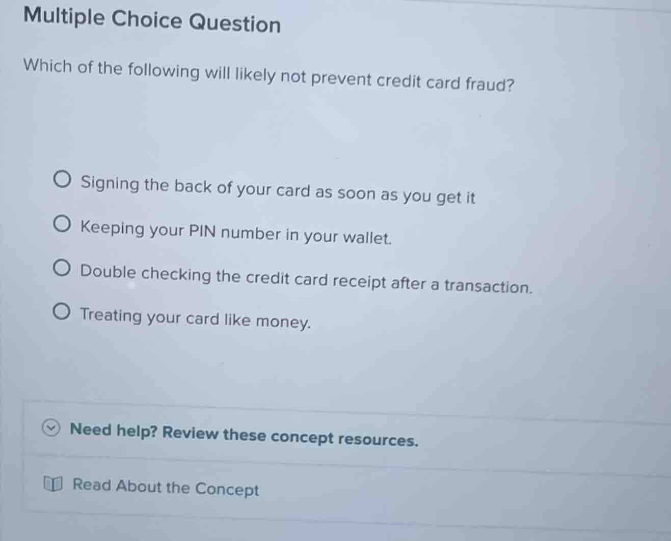 multiple choice question which of the following will likely not prevent…