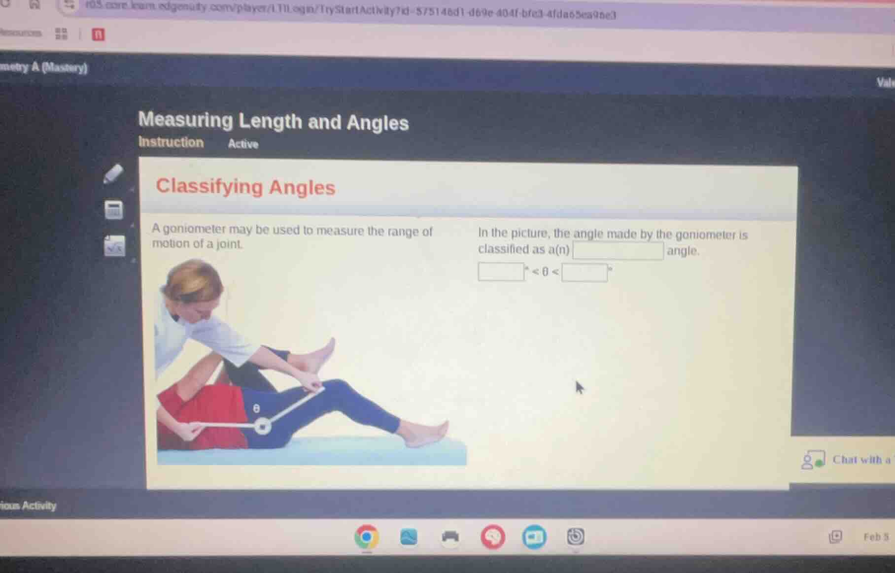 measuring length and angles instruction active classifying angles a gon…