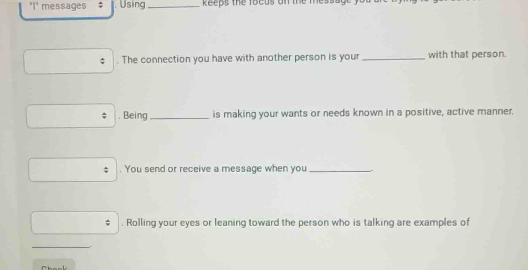 using ______ keeps the focus on the message you are trying to get acros…