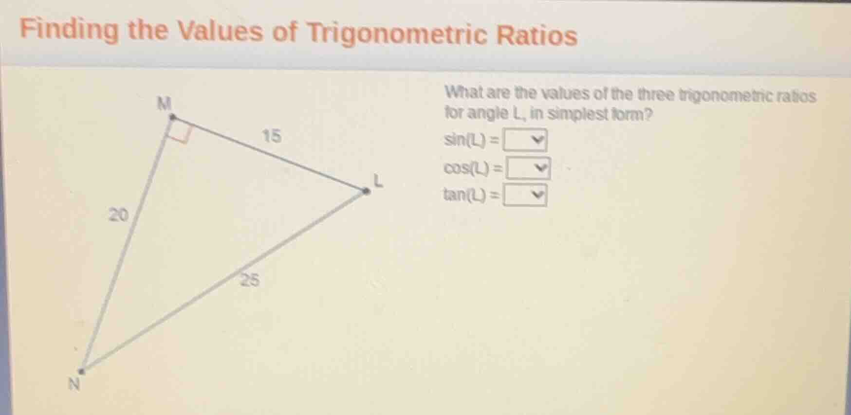 finding the values of trigonometric ratios what are the values of the t…