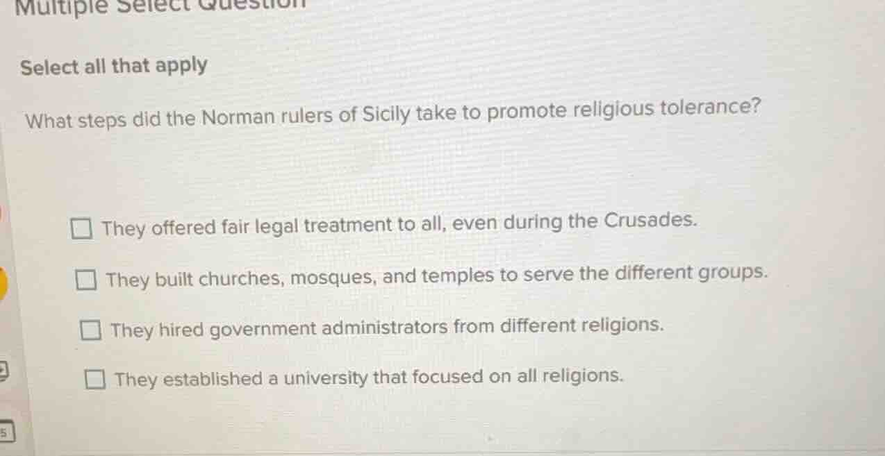 multiple select question select all that apply what steps did the norma…