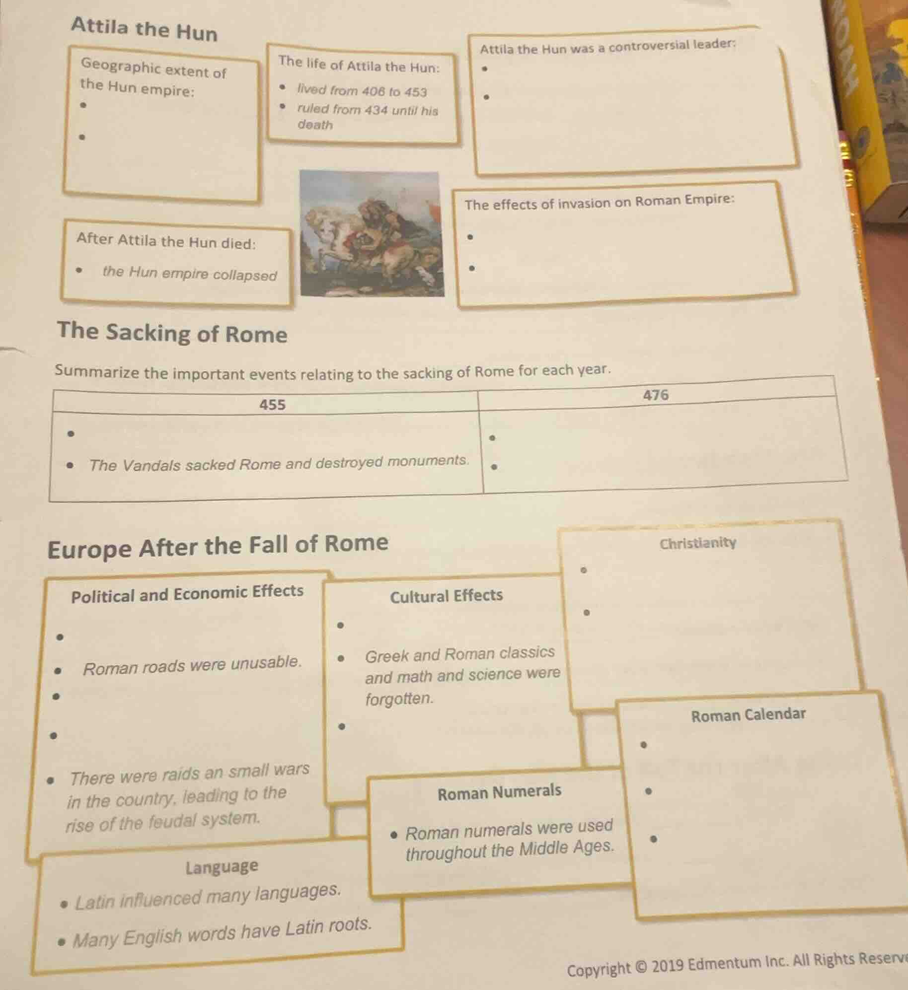 attila the hun geographic extent of the hun empire: the life of attila …
