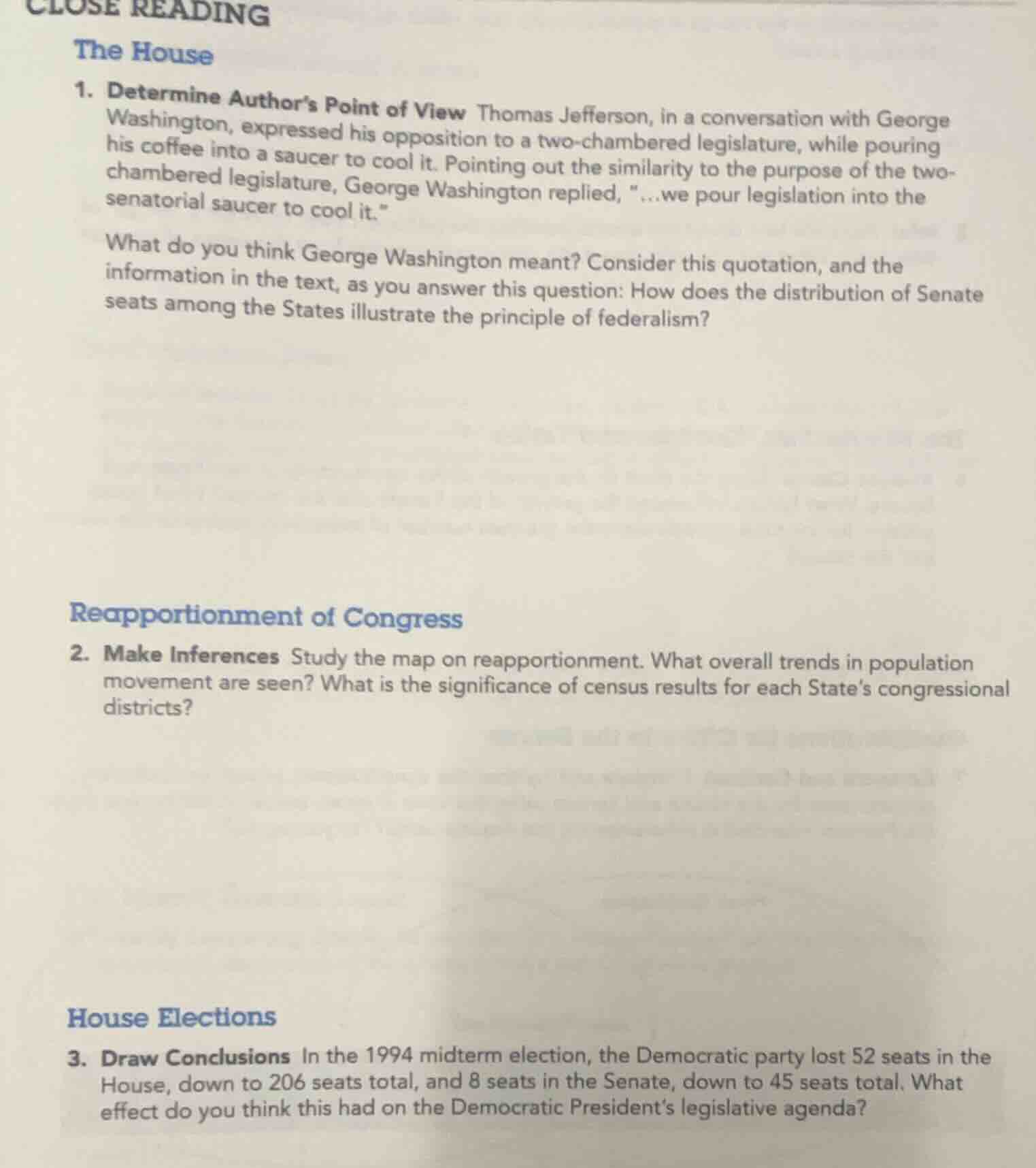 close reading the house 1. determine author’s point of view thomas jeff…