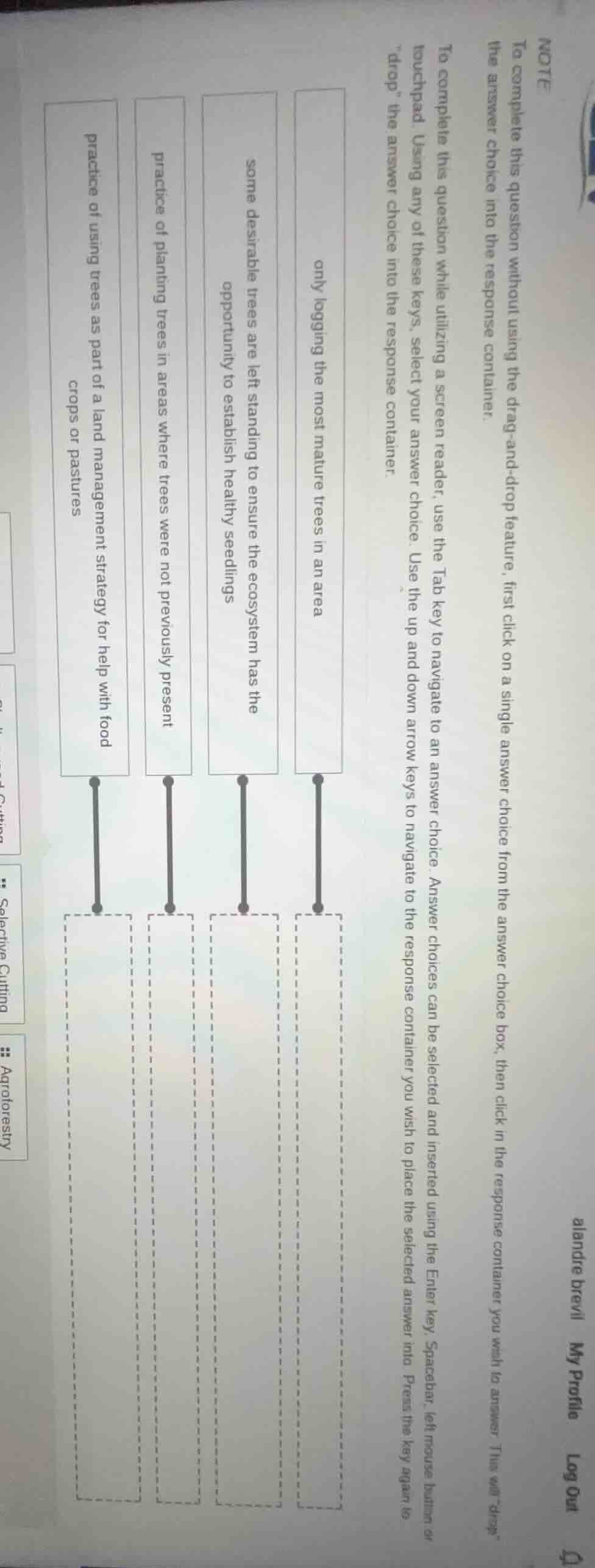 note to complete this question without using the drag - and - drop feat…