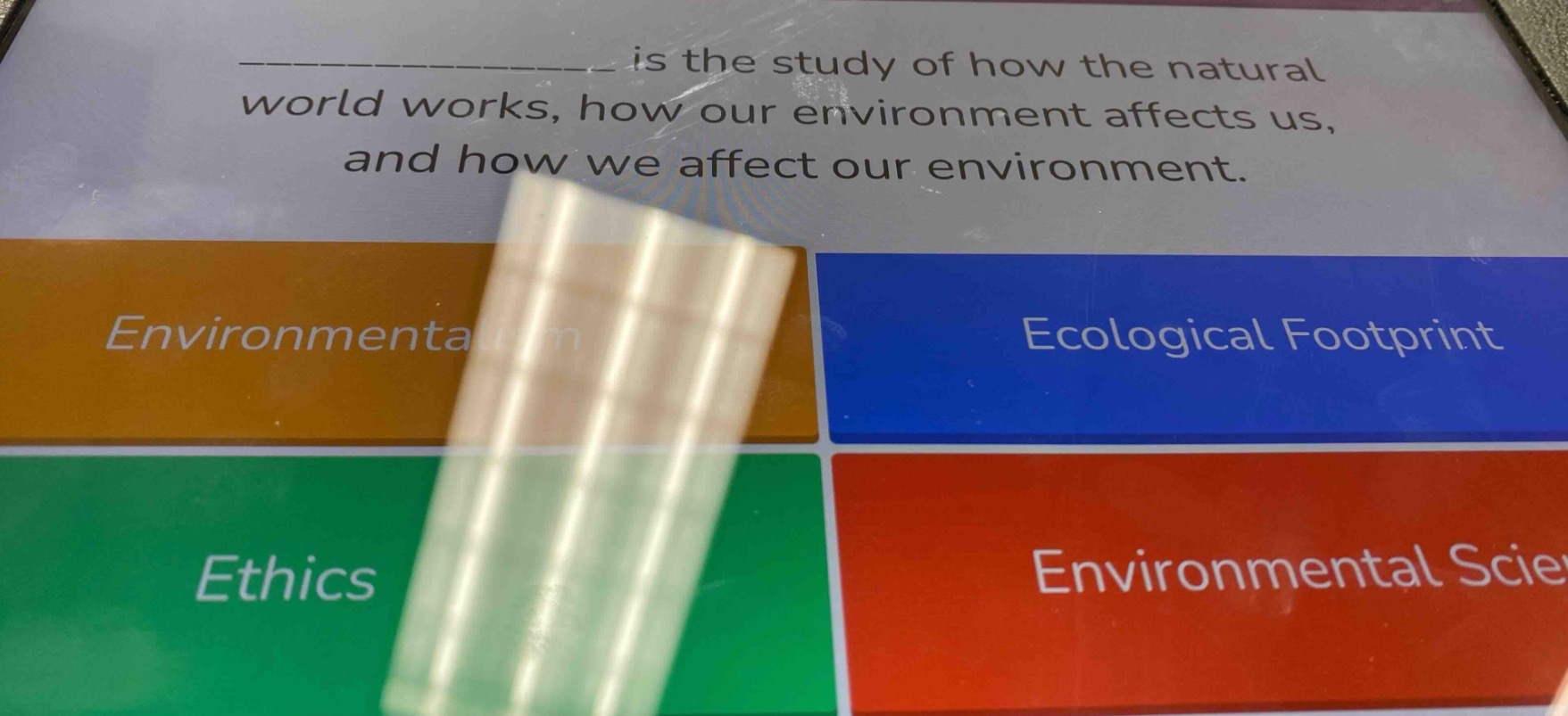 ________________ is the study of how the natural world works, how our e…