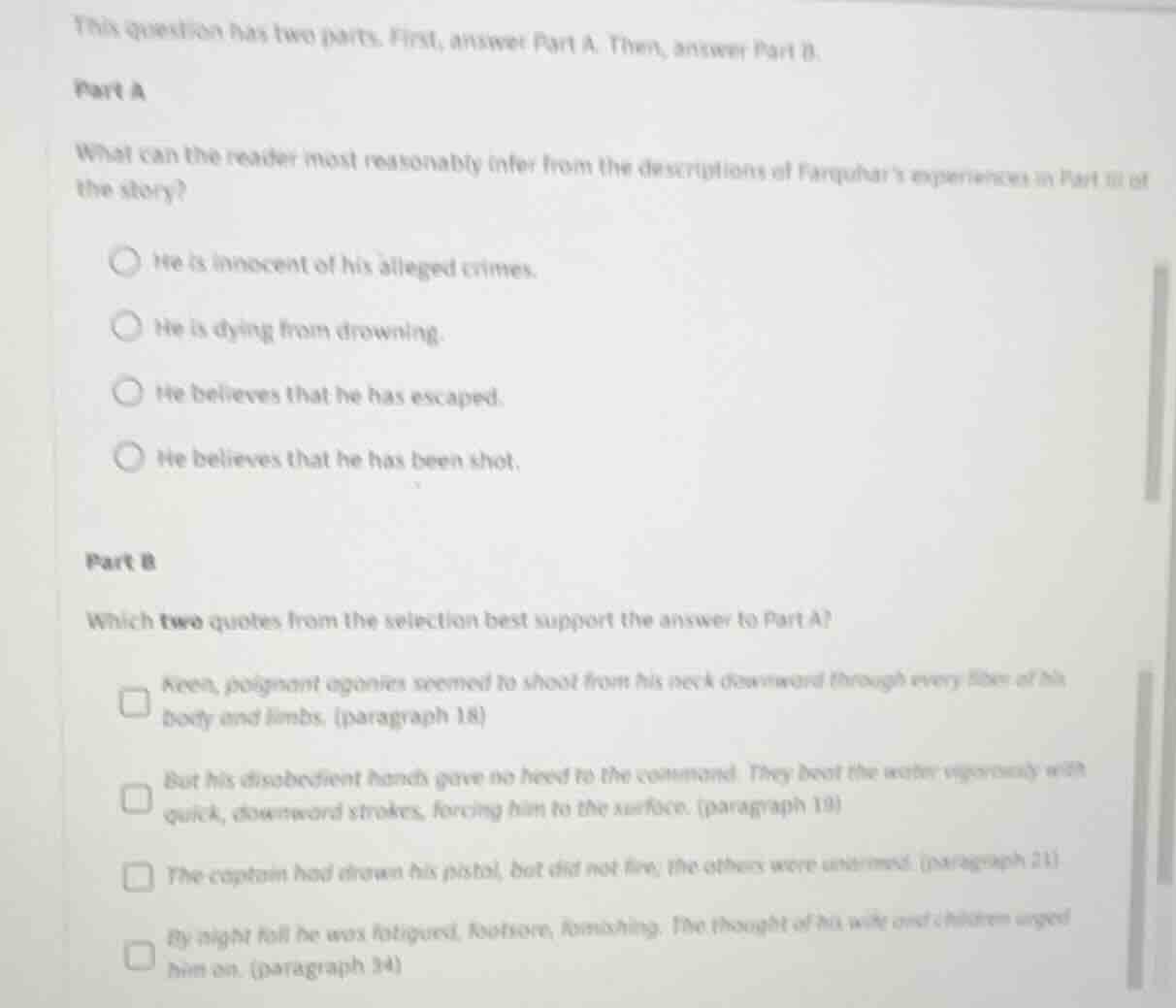 this question has two parts. first, answer part a. then, answer part b.…