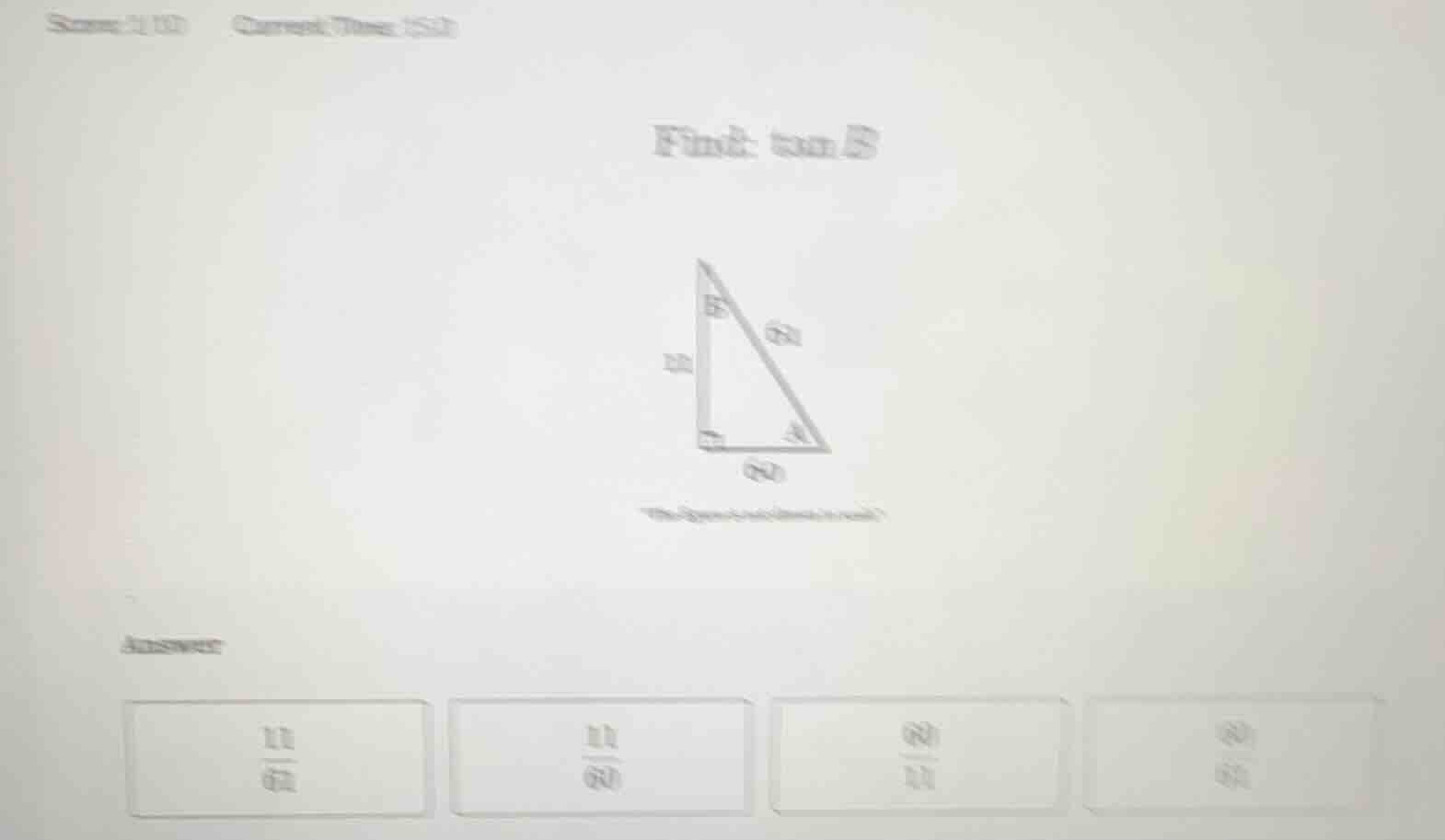 find: \\(\tan b\\) the figure is not drawn to scale. answer: \\(\frac{1…