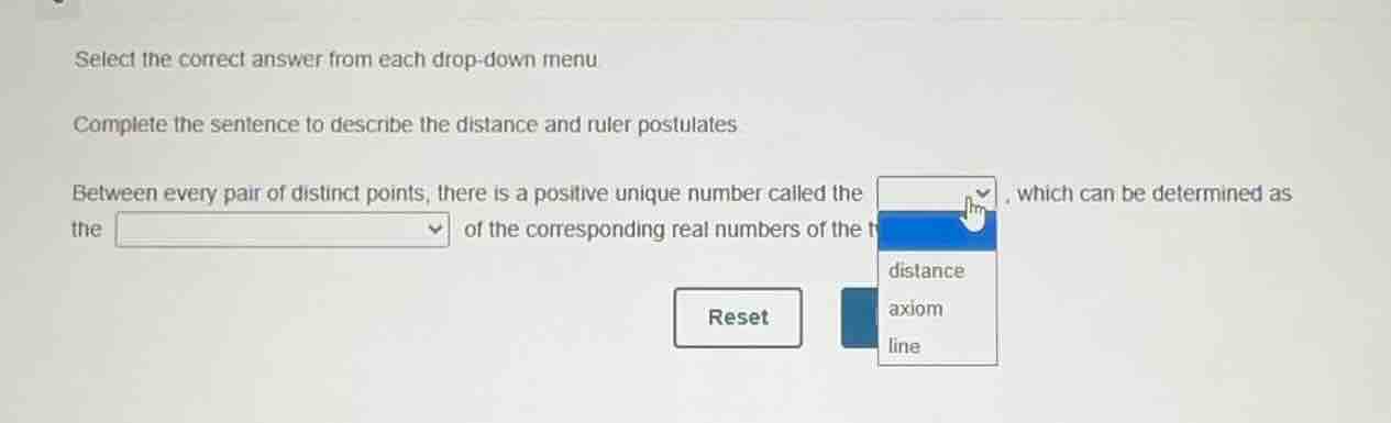 select the correct answer from each drop - down menu complete the sente…