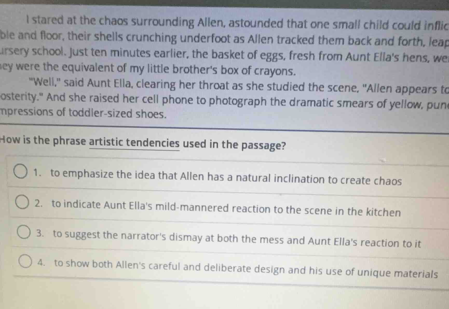 i stared at the chaos surrounding allen, astounded that one small child…