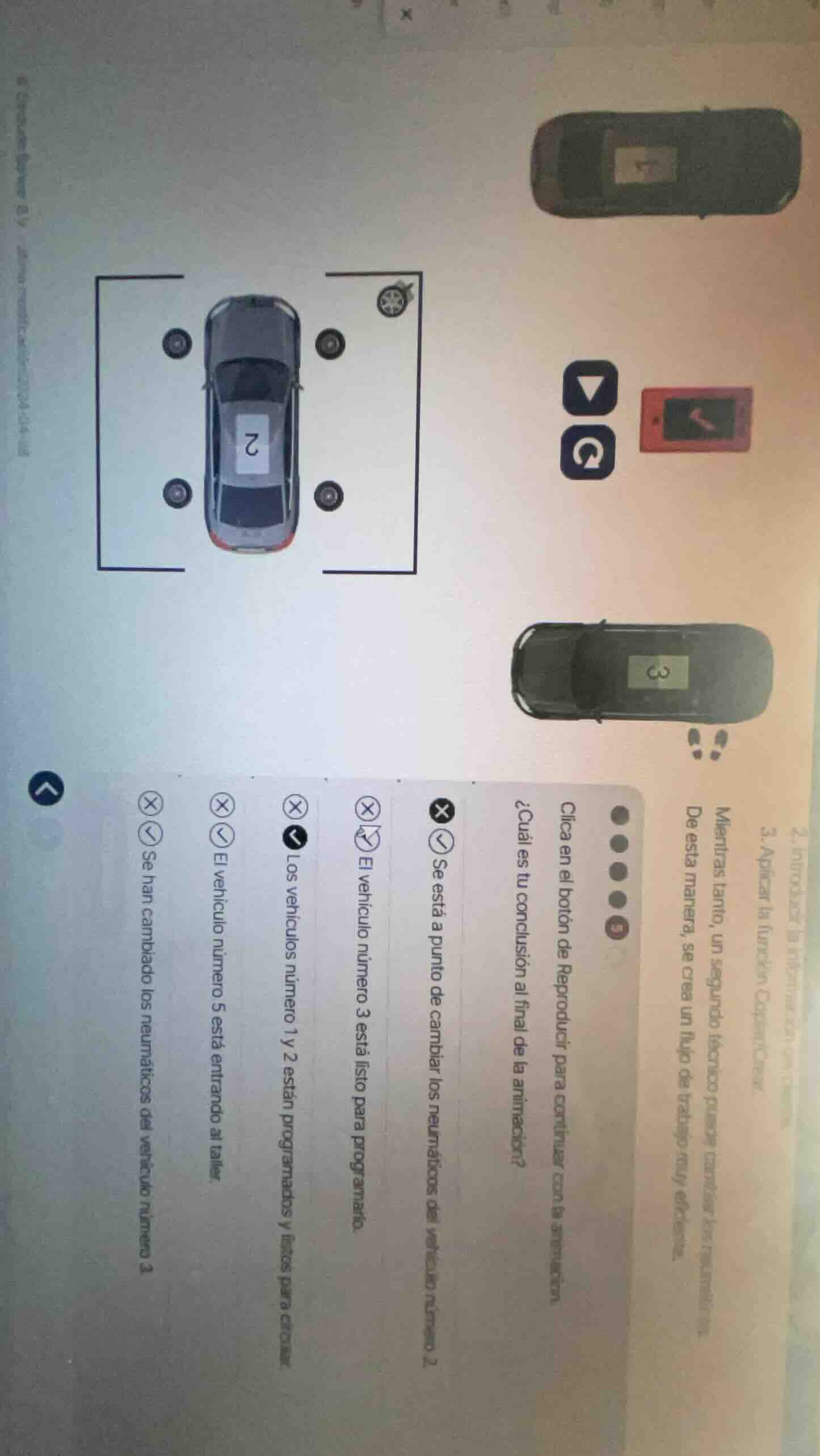 clica en el botón de reproducir para continuar con la animación ¿cuál e…