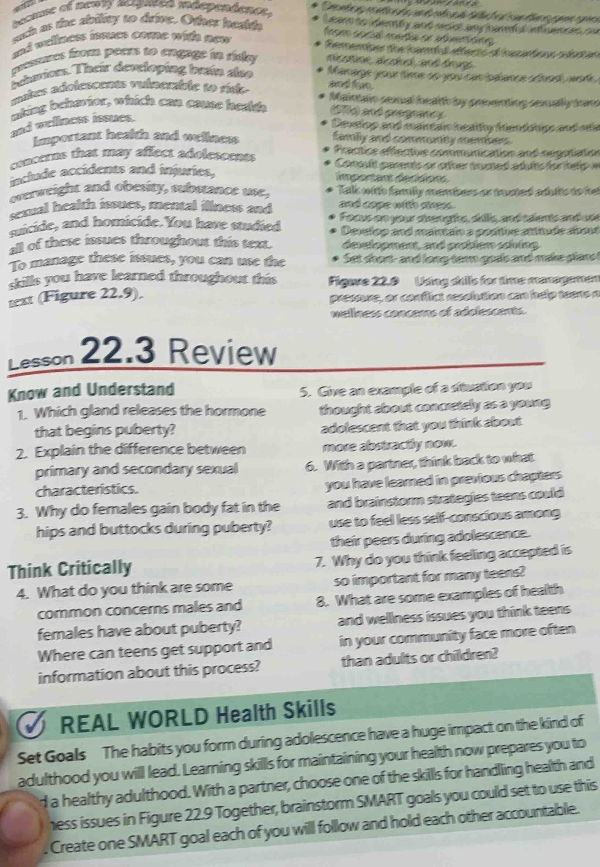 because of newly acquired independence, such as the ability to drive. o…