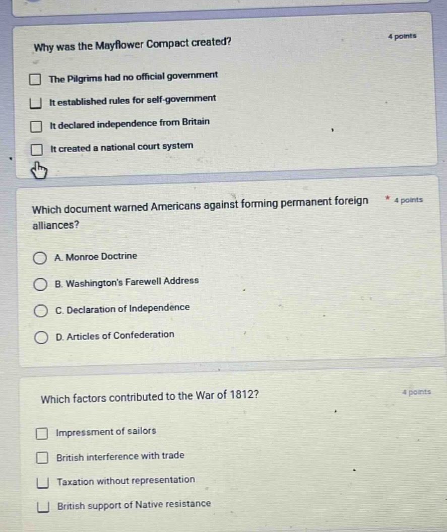 why was the mayflower compact created? the pilgrims had no official gov…