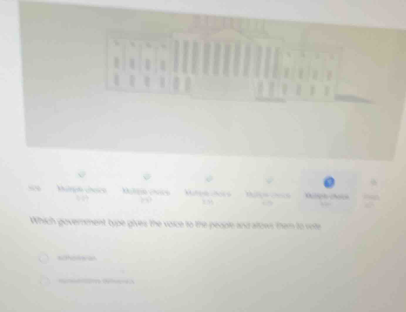 which government type gives the voice to the people and allows them to …