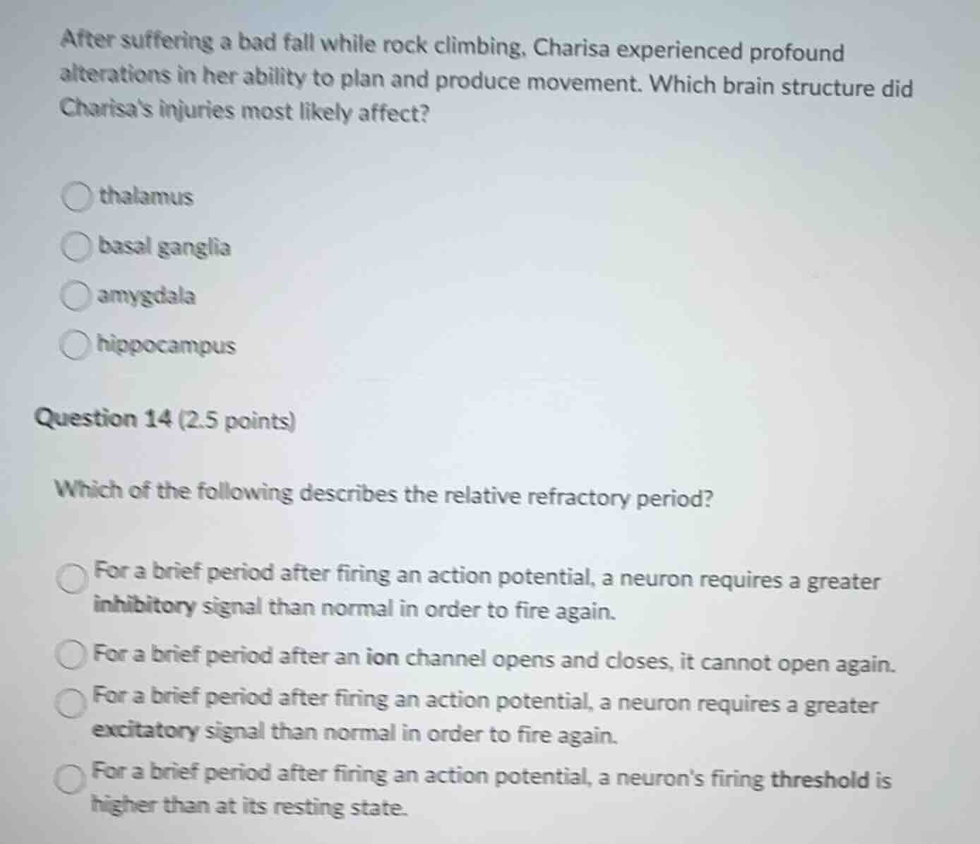 after suffering a bad fall while rock climbing, charisa experienced pro…