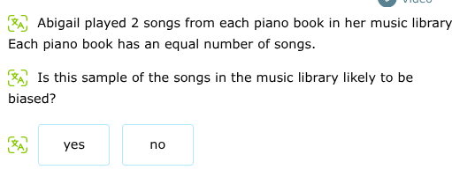 abigail played 2 songs from each piano book in her music library. each …