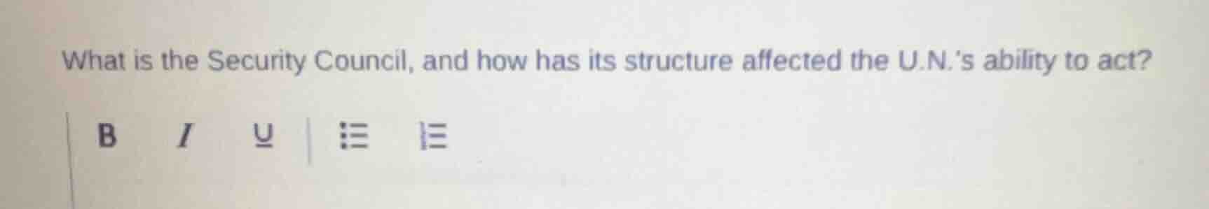 what is the security council, and how has its structure affected the u.…