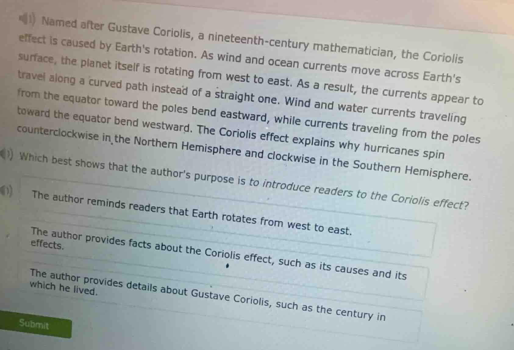 1) named after gustave coriolis, a nineteenth - century mathematician, …