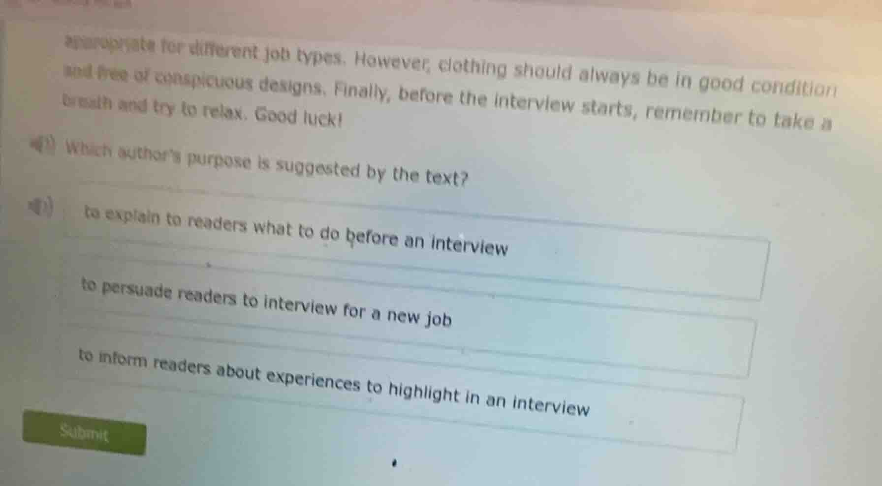 appropriate for different job types. however, clothing should always be…