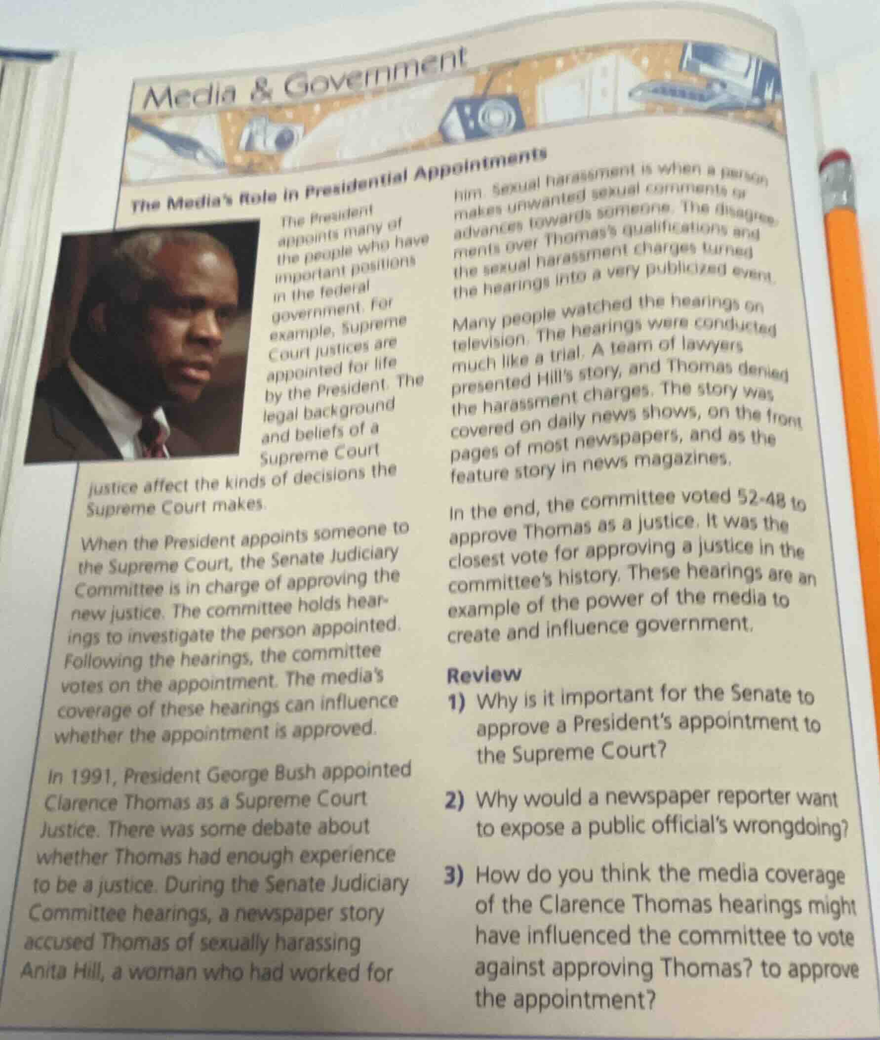 media & government the media’s role in presidential appointments the pr…