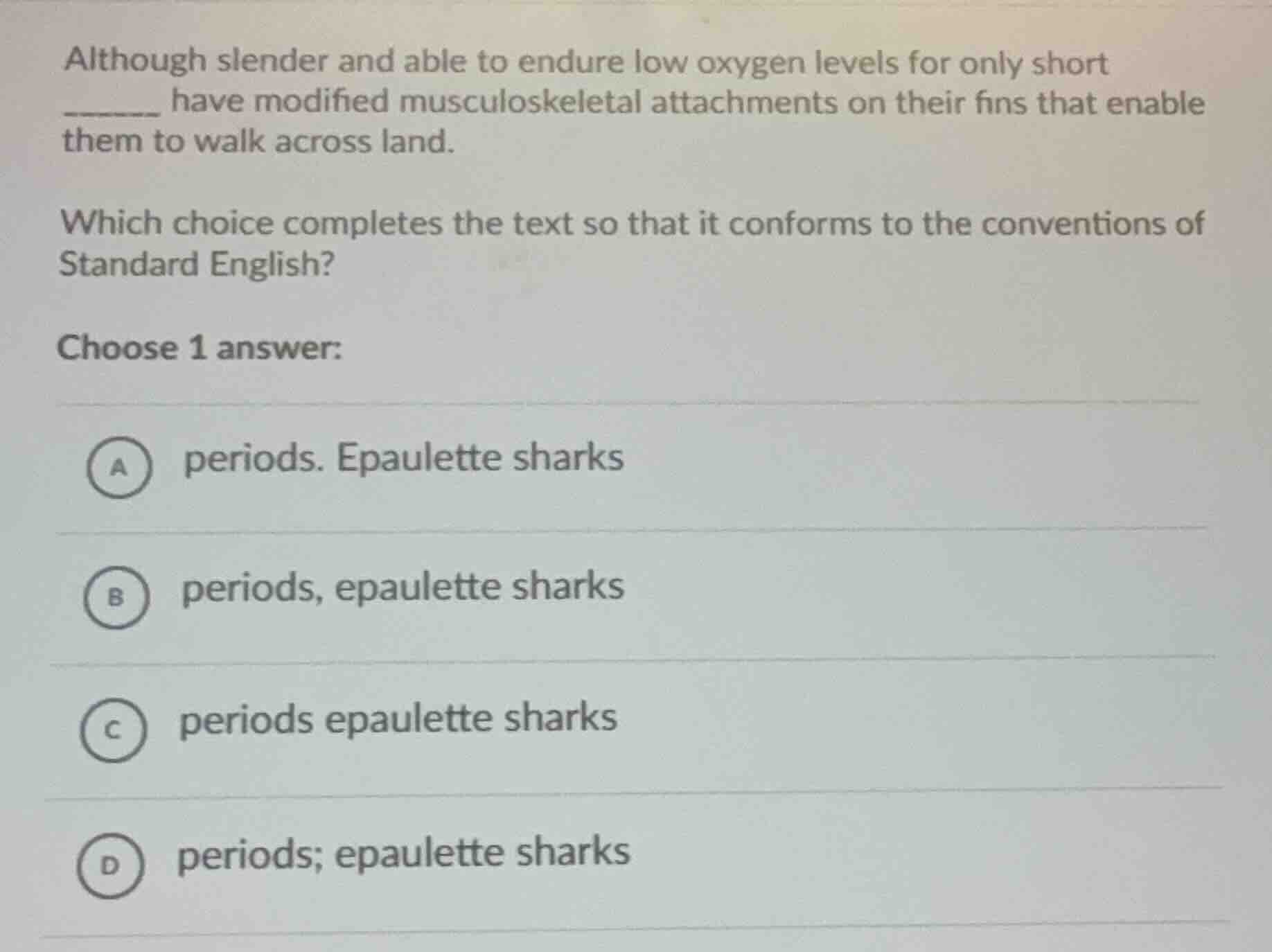 although slender and able to endure low oxygen levels for only short __…