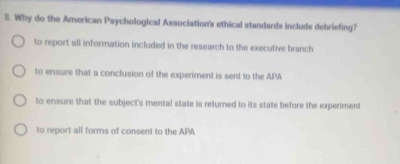 2. why do the american psychological associations ethical standards inc…
