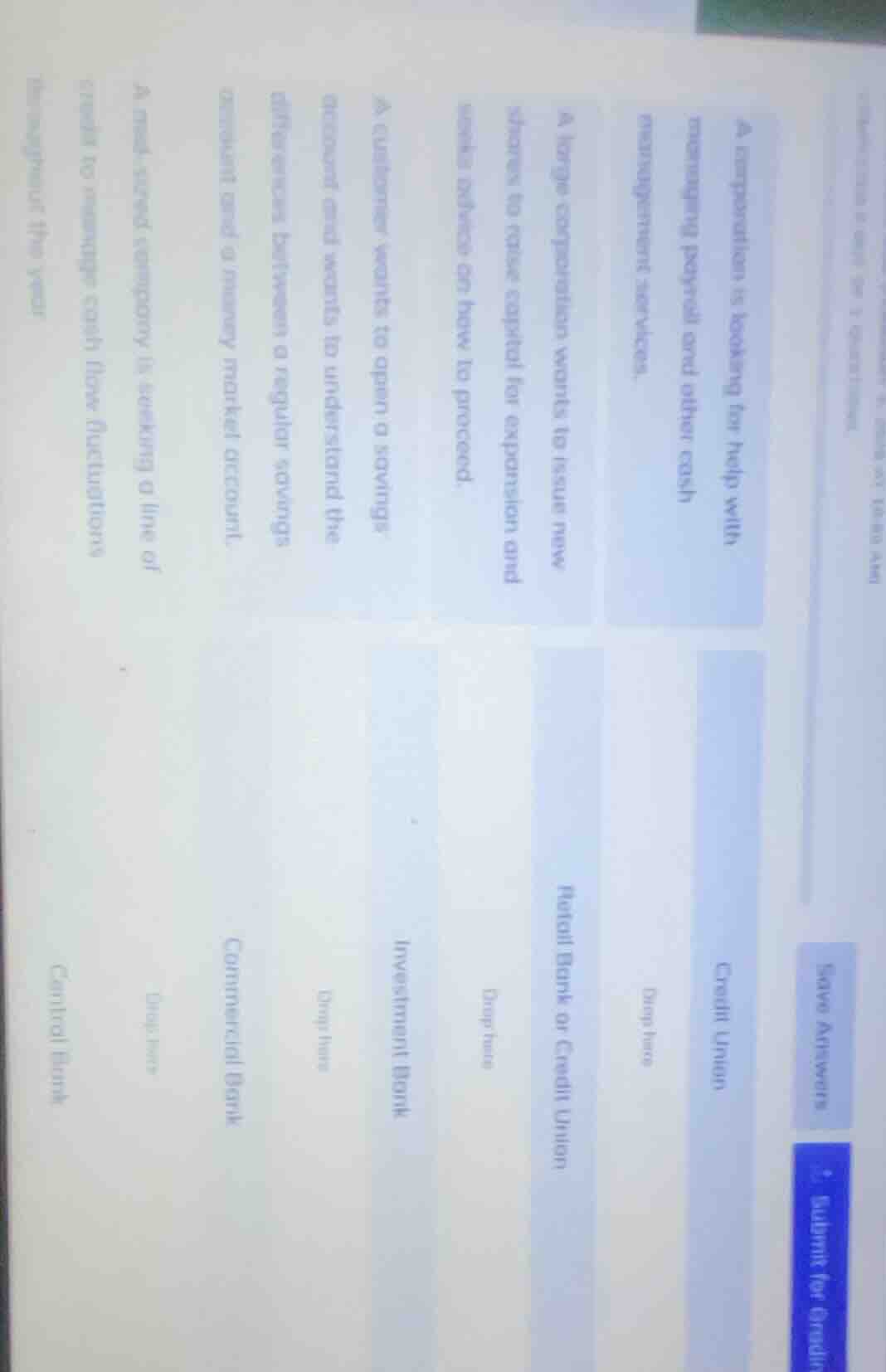 a corporation is looking for help with managing payroll and other cash …