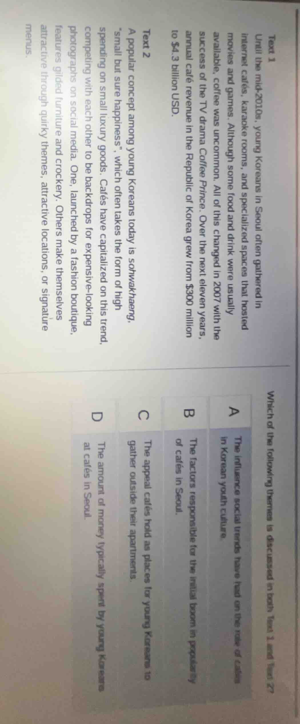 text 1 until the mid - 2010s, young koreans in seoul often gathered in …