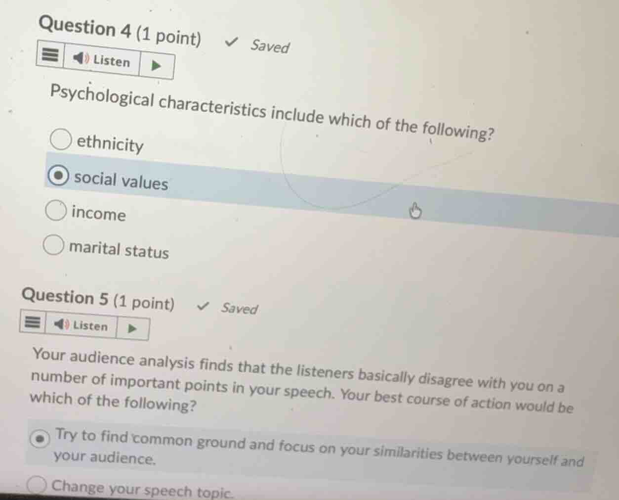 question 4 (1 point) saved psychological characteristics include which …