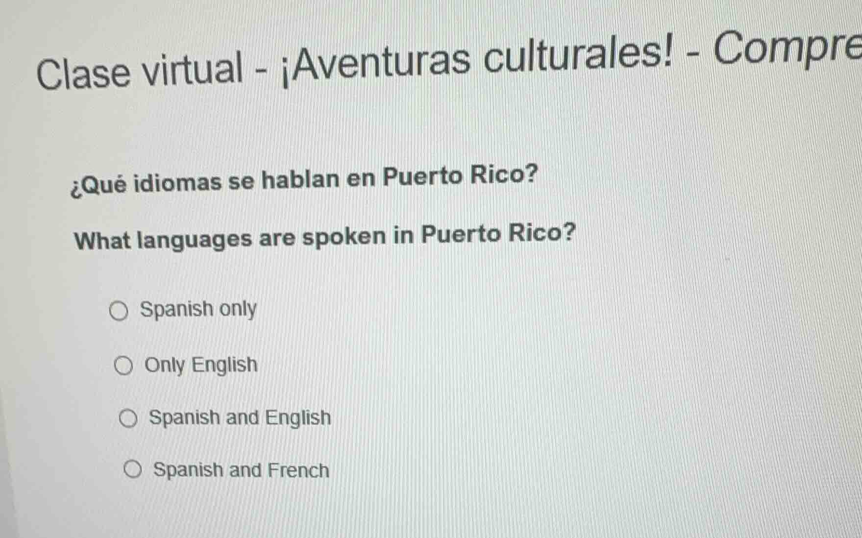clase virtual - ¡aventuras culturales! - compre ¿qué idiomas se hablan …