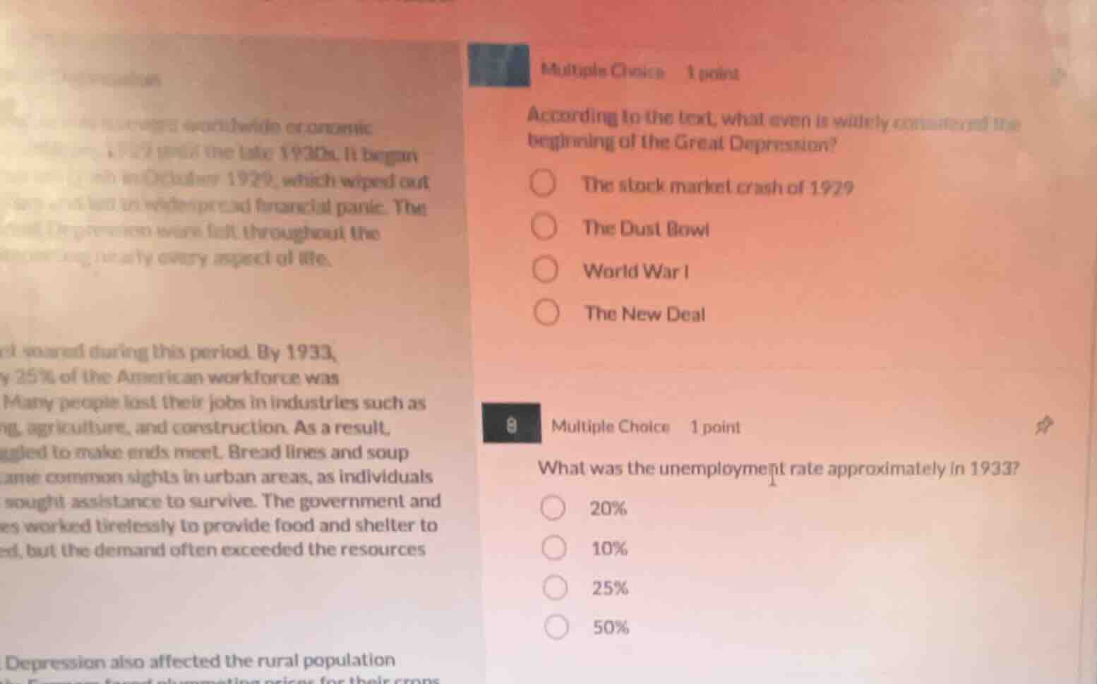 multiple choice 1 point according to the text, what event is widely con…