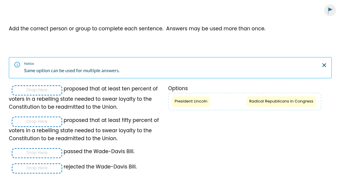 add the correct person or group to complete each sentence. answers may …