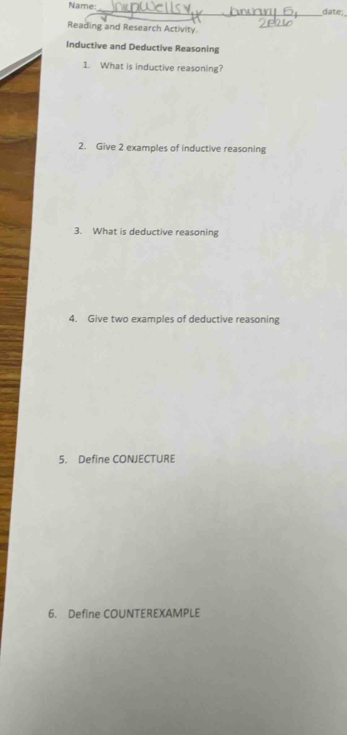 name: date: reading and research activity. inductive and deductive reas…