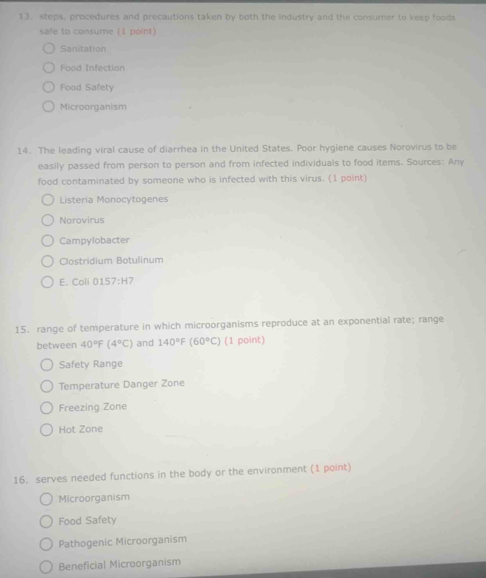 13. steps, procedures and precautions taken by both the industry and th…