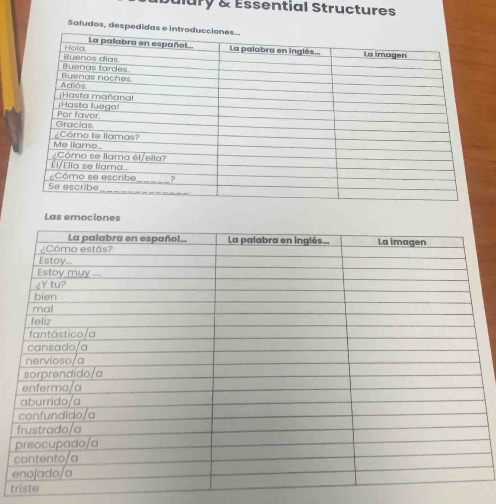 saludos, despedidas e introducciones... la palabra en español... hola. …