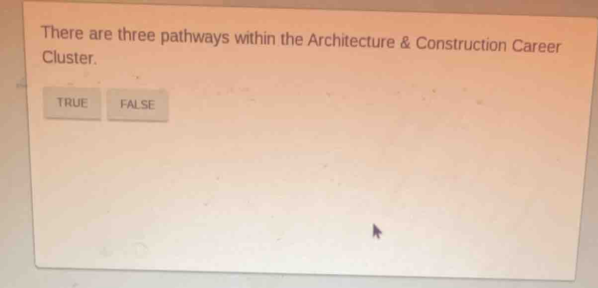 there are three pathways within the architecture & construction career …