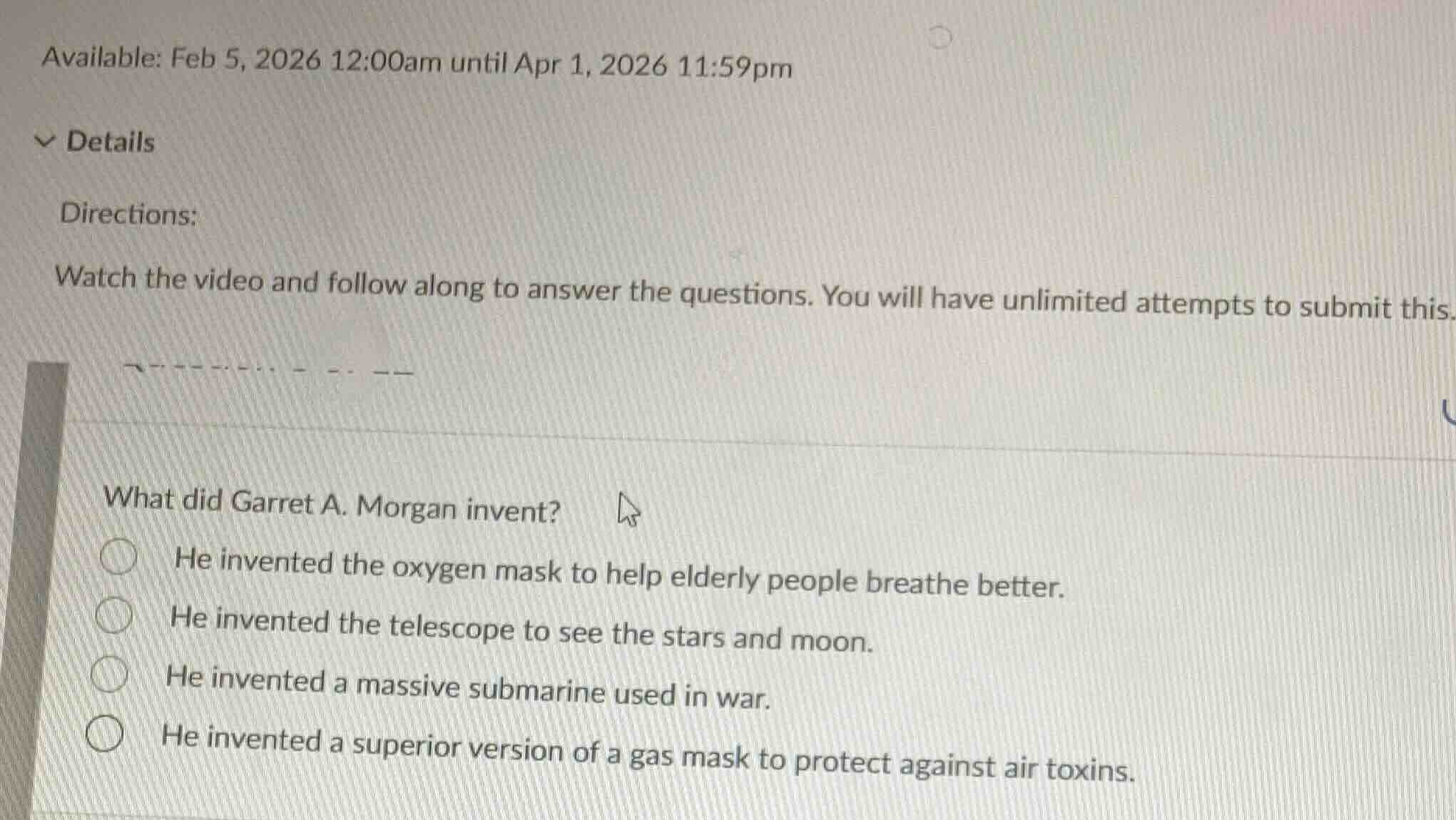 available: feb 5, 2026 12:00am until apr 1, 2026 11:59pm details direct…