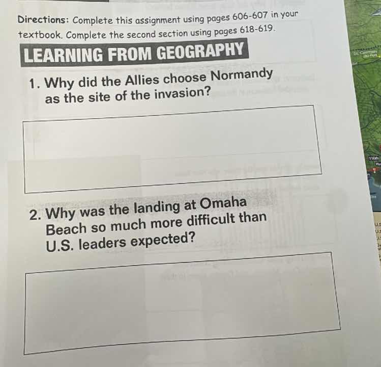 directions: complete this assignment using pages 606-607 in your textbo…