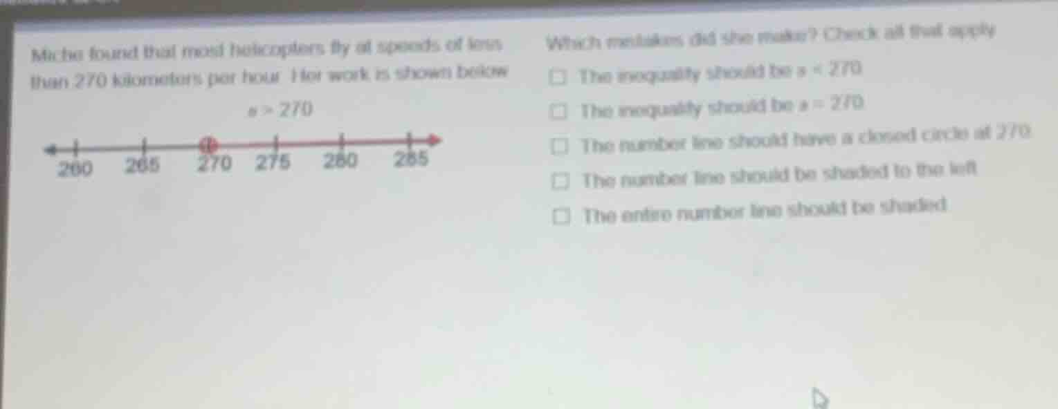 micha found that most helicopters fly at speeds of less than 270 kilome…