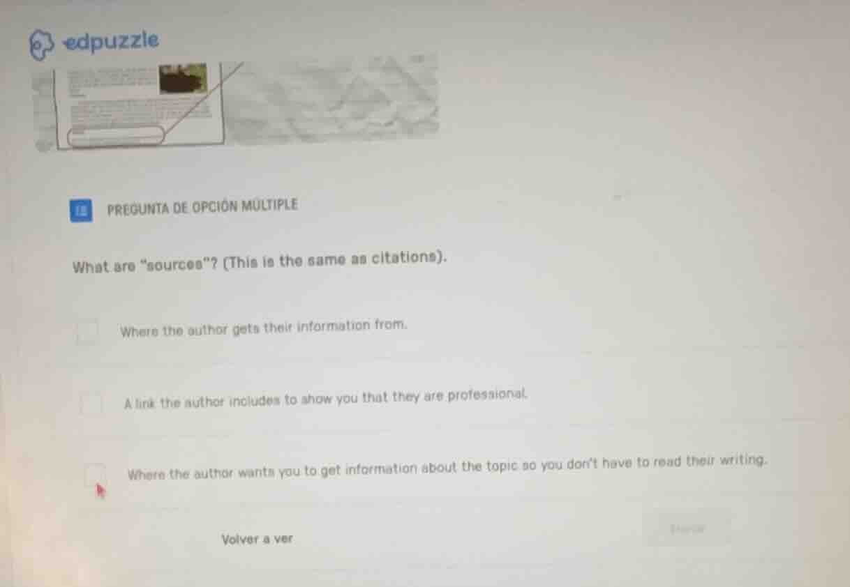 pregunta de opción multiple what are \sources\? (this is the same as ci…