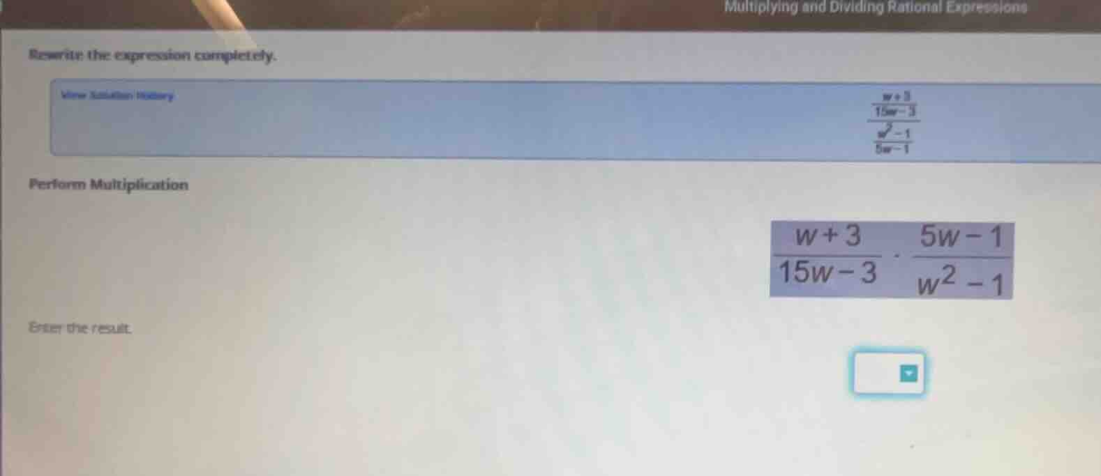 multiplying and dividing rational expressions rewrite the expression co…