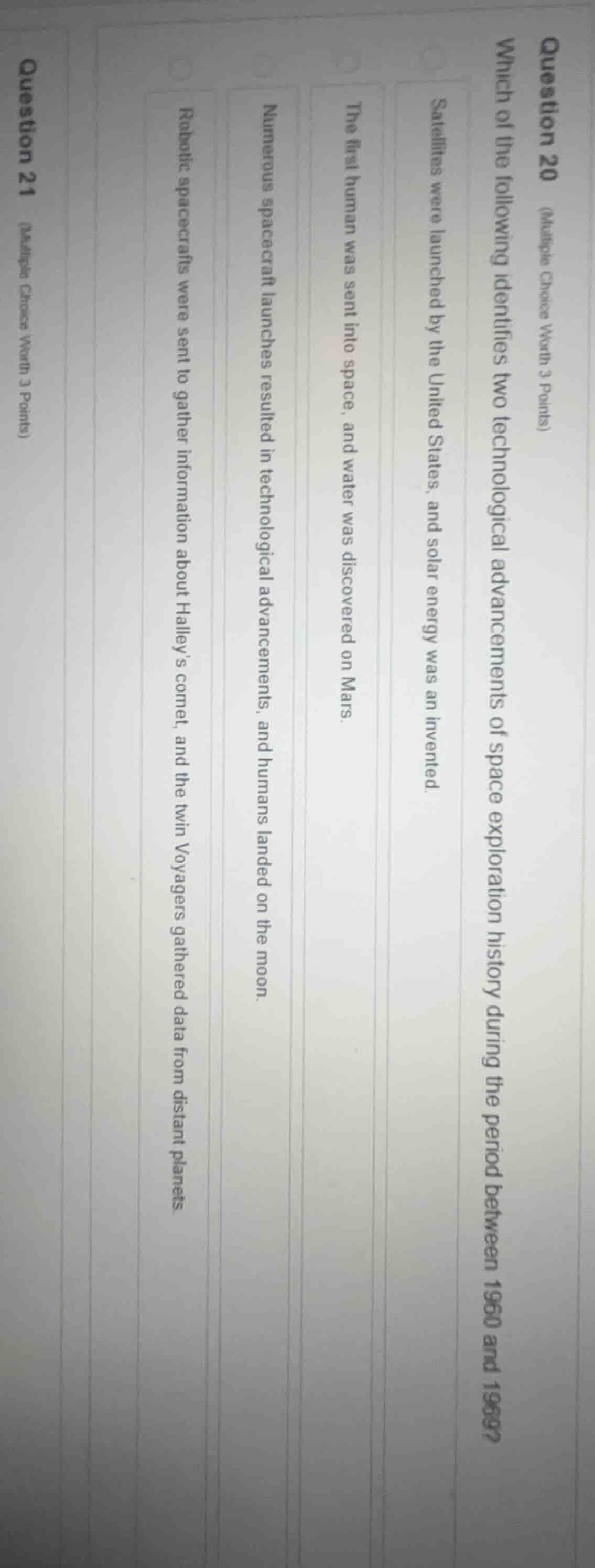 question 20 (multiple choice worth 3 points) which of the following ide…