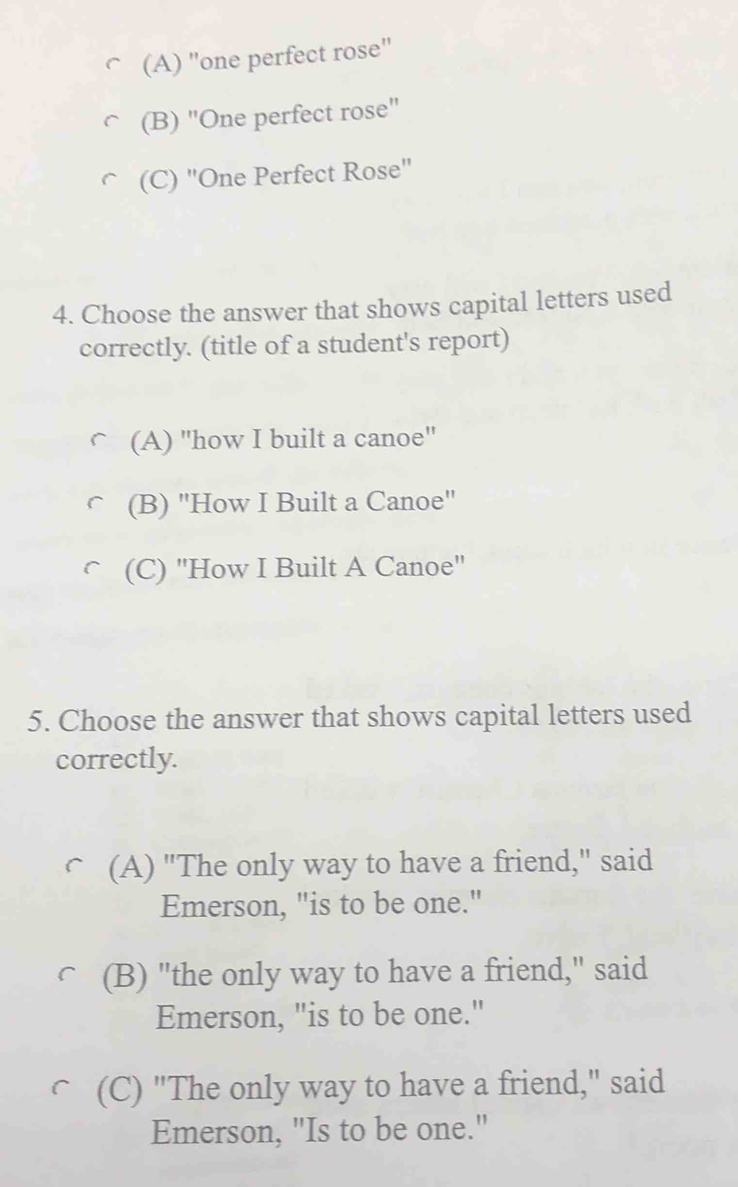 (a) \one perfect rose\ (b) \one perfect rose\ (c) \one perfect rose\ 4.…