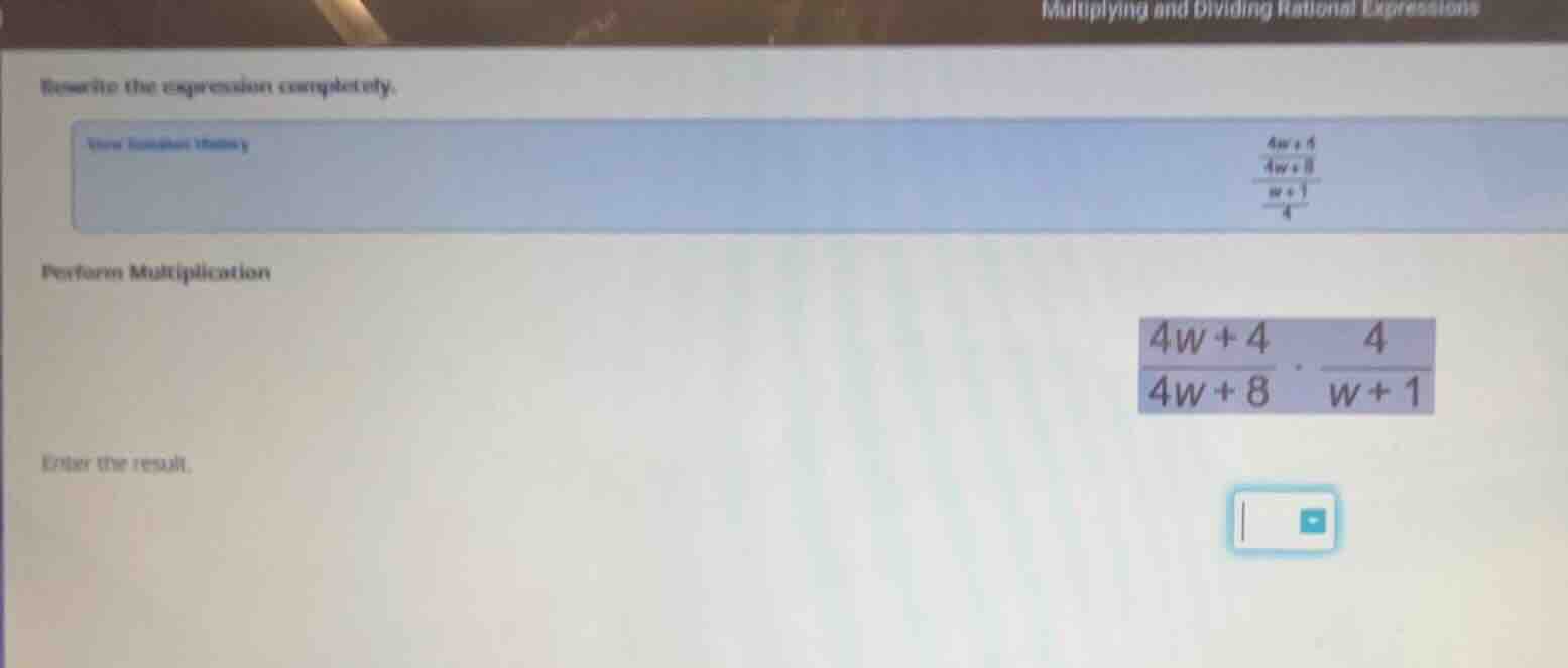 rewrie the expression completely. your similar litemy \\(\\frac{\\frac{…