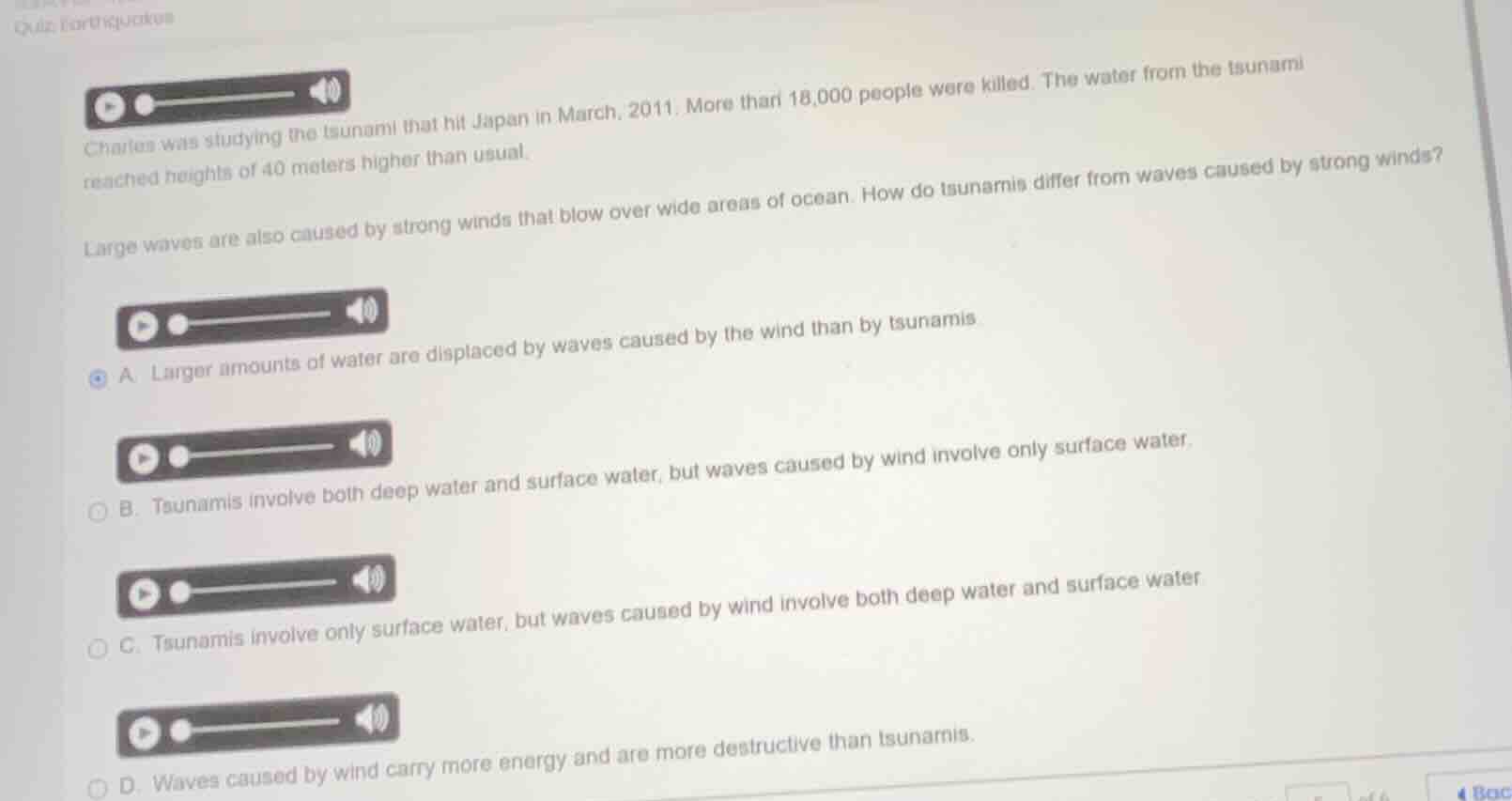 charles was studying the tsunami that hit japan in march, 2011. more th…