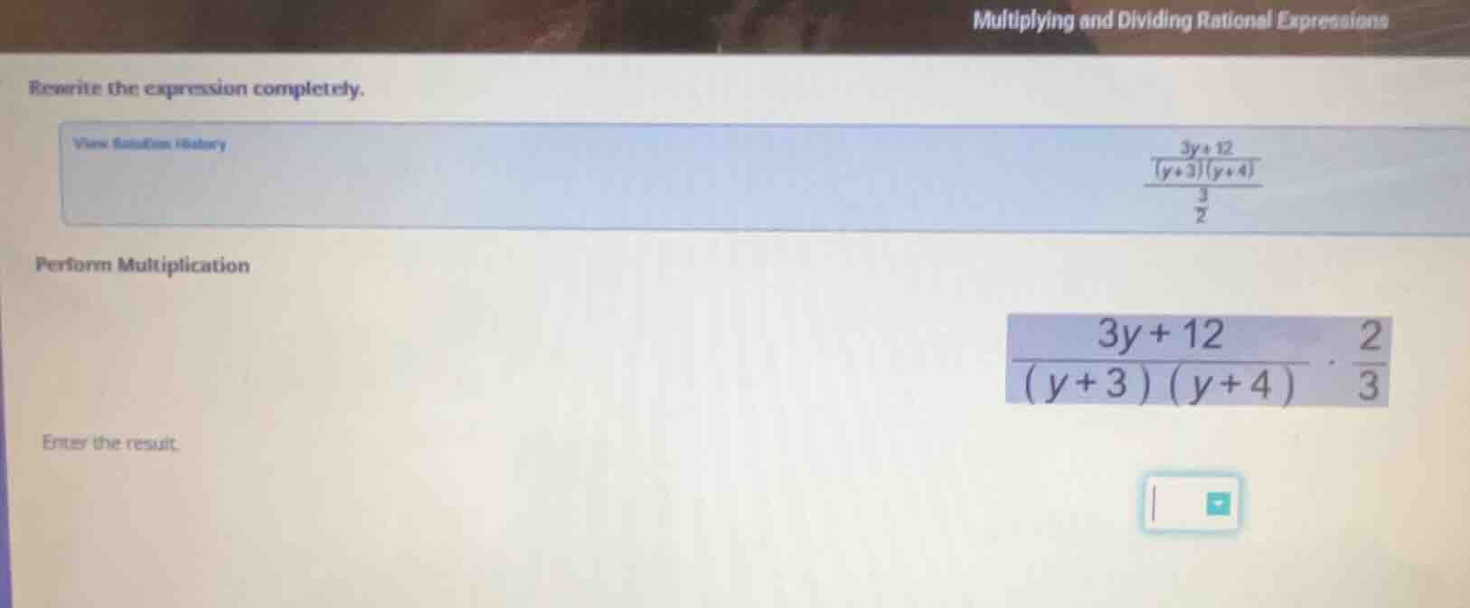 multiplying and dividing rational expressions rewrite the expression co…