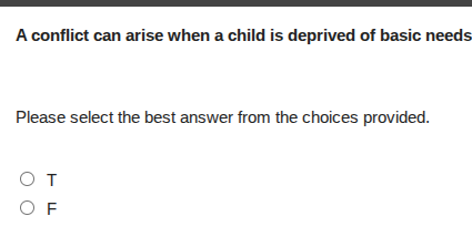 a conflict can arise when a child is deprived of basic needs please sel…